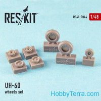 Wheels set 1/48 for UH-60 (all versions)