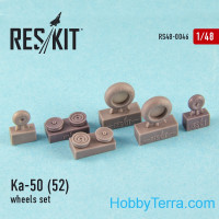 Wheels set 1/48 for Ka-50/52 (all versions), for Italeri/Revell kit