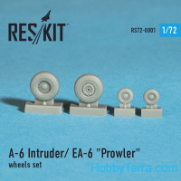 Wheels set 1/72 for A-6 Intruder / EA-6 Prowler