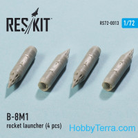 RESKIT  72-0013 Rocket Launcher B-8M1 (2 pcs)