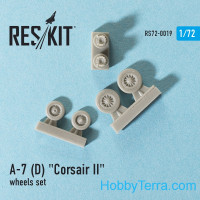 Wheels set 1/72 for A-7 (D/E) Corsair II