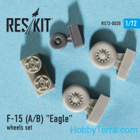 RESKIT  72-0020 Wheels set 1/72 for F-15 (A/B) Eagle