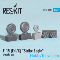 Wheels set 1/72 for F-15 (E/I/K) Strike Eagle