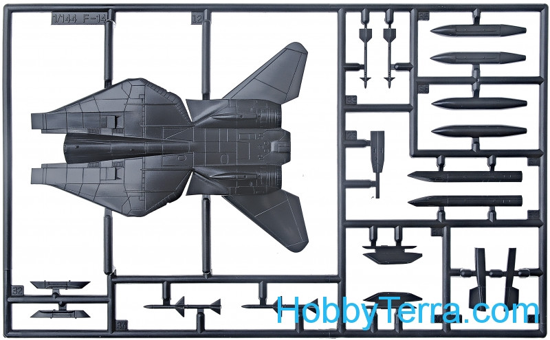 モデルセットF-14Aトムキャット「ブラックバニー ' Revell 64029