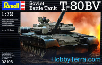 T-80BV Soviet battle tank