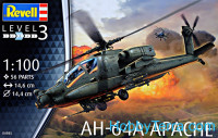 Attack helicopter AH-64A 