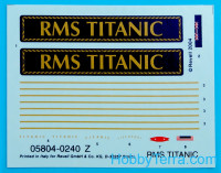 Revell  65804 Model Set. R.M.S Titanic