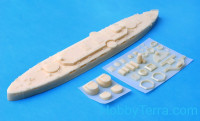 ROP o.s. Samek Models  S700-081 USS Virginia BB-13 battleship, 1909 (resin kit)