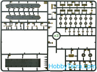 S-model  PS720062 IS-2 tank model 1944 ChKZ (2 model kits in the box)