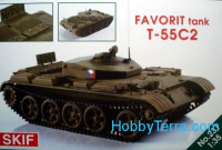 T-55C-2 "Favorit" Czech driver training tank