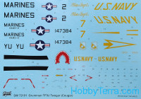 Sword  72-101 TF-9J Cougar Vietnam & Blue Angels