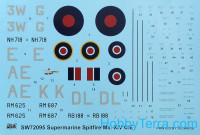 Sword  72095 Spitfire Mk.XIV C/E (4 decal versions)