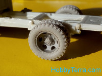 Tankograd  72025 Wheels set for GAZ-51 (Military Wheels)