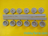 Tankograd  72061 Support wheels T-90 (Model Collect, Revell, АСЕ)