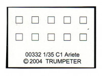 Trumpeter  00394 Italian C1 Ariete MBT with uparmored