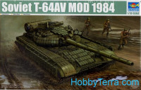 Soviet T-64AV tank model 1984