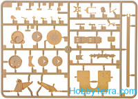 Trumpeter  02328 Soviet 122mm howitzer D-30, early version