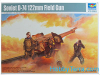 Soviet D-74 122mm field gun