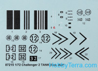 Trumpeter  07215 Challenger II battle tank, Iraq war
