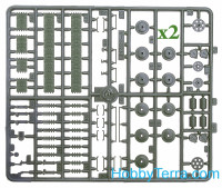 UM  328 T-34-85 WW2 Soviet tank witn S-53 gun