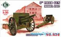 3inch field gun, model 1902
