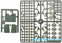 UMmt  689-01 AT-1 Soviet artillery self-propelled gun with plastic tracks