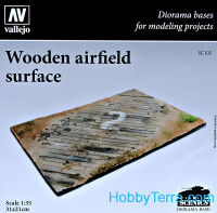 Wooden airfield surface