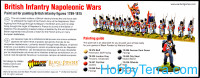 Vallejo  70163 Paint Wargames Set. British Infantry Napoleonic Wars, 8 pcs