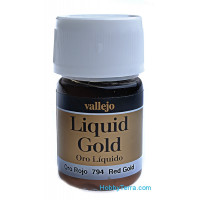 Metallic Model Color 35ml. Red Gold (alcohol based)