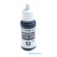 Model Color 17ml. 855-Black Glaze