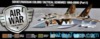 Paint Set. Air Soviet/Russian colors Tactical Schemes 1960-2000 (Part I), 8pcs
