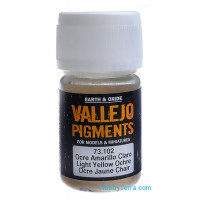 Pigments 30ml. Light yellow ocre