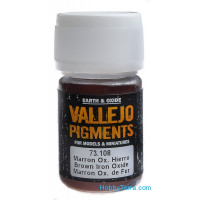 Pigments 30ml. Brown iron oxide