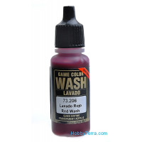 Model Wash 17ml. Red