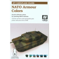 NATO Armour colors, 6x8ml