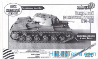 KV-1K Soviet heavy rocket tank, plasic/resin