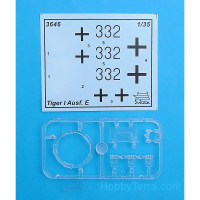 Zvezda  3646 Tiger I Ausf.E German heavy tank, early prod.