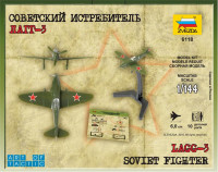 Zvezda  6118 LaGG-3 Soviet fighter, scale 1/144