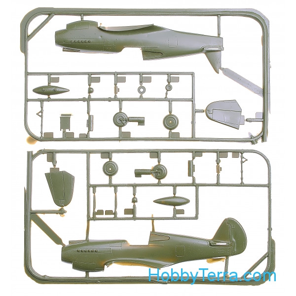 カーチスP-40Bトマホークソ連戦闘機 Zvezda 7201 HobbyTerra.com