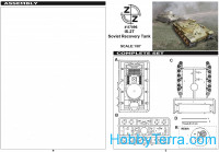 ZZ Modell  87096 IS-2T Soviet recovery tank