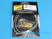 Aber  16-030 Tow cables & track cable with brackets used on Tiger I, King Tiger & Panther