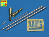 Set of 5,5cm Rheinmetall Geraet 58 barrels for German E-50 Flakpanzer