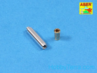 Aber  35-L117 Barrel for Italian Semovente M40 DA 75/18, for Italeri kit