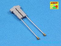 Aber  35-L153 Set of barrels for BMPT "Terminator" 2x2A42 30mm, 2xAG-17D 30mm, for Zvezda kit