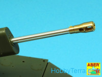 Aber  35-L202 Soviet 76,2mm ZiS-3 barrel for SU-76M, for Tamiya kit