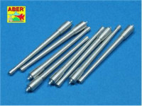 Set of 8 pcs 380mm long barrels for ships Richeulieu, Jean Bart