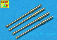 Set of 4 barrels for Japanese 20 mm Type 99 aircraft machine cannons