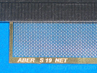 Aber  S-19 Nets interlace look and hexagonal (80x45mm) 0,5x0,5mm