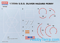 Academy  14102 USS Oliver Hazard Perry FFG-7