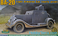 BA-20 light armored car, early prod.